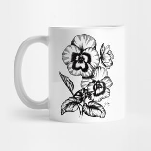 Pansies Mug